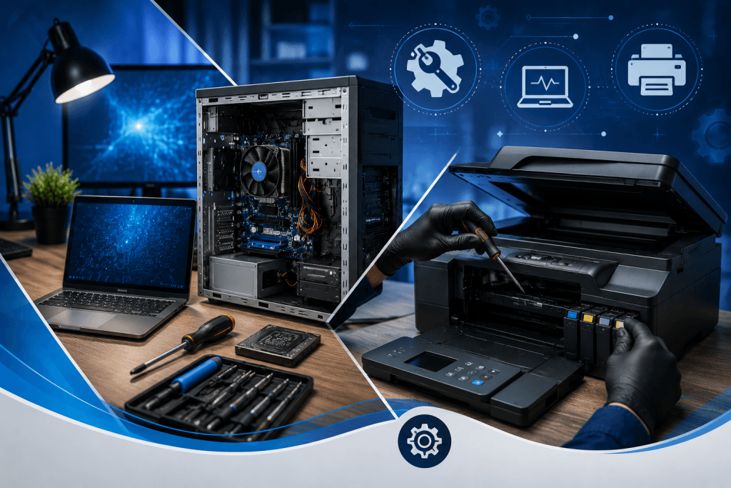 Reparacion de impresoras y Computadores
